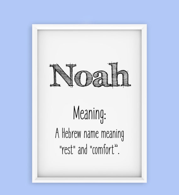 items-similar-to-noah-meaning-printable-word-wall-art-instant