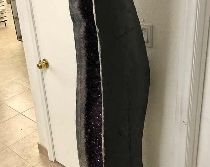 Amethyst Cathedral 6 Foot Tall- AAA Amethyst from Brazil- Home Decor \ Druzy \ Crystal \ Reiki \ Geode \ Amethyst Geode \ Amethyst Crystal
