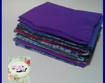 Cloth napkins, set of fifteen, quality, topstitched, cotton napkins, reusable napkins, table napkins, table linens, kitchen linens, choose