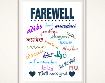 Goodbye gift | Etsy Goodbye gift | Etsy