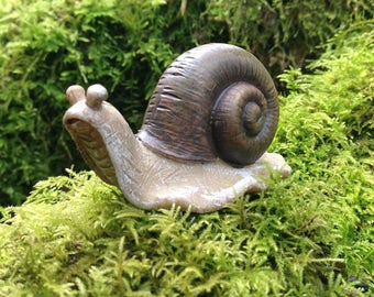 Fairy garden snails | Etsy