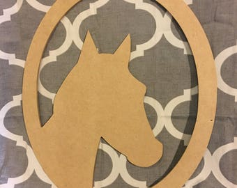 Horse head cutout | Etsy