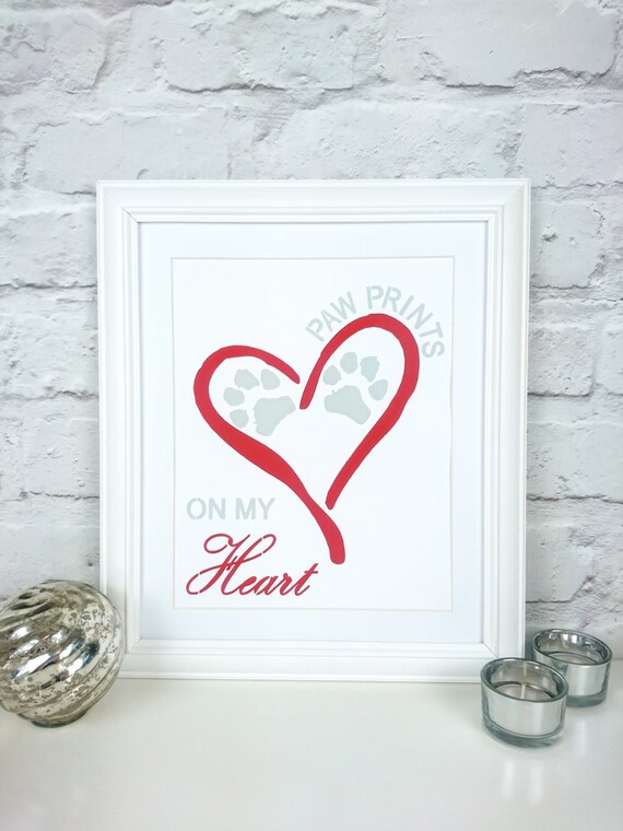 Pet memorial wall art pet keepsake gift memorial wall art