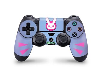 PS4 Overwatch D.va controller skin wrap custom decal sticker