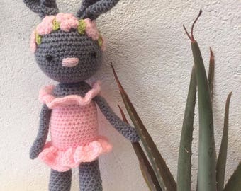 Doll rabbit ballerina Charlotte