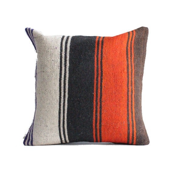 20x20 Southwest Pillow Southwestern Home Decor Kilim Pillow