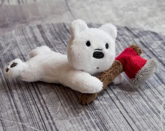 we bare bears ice bear plush