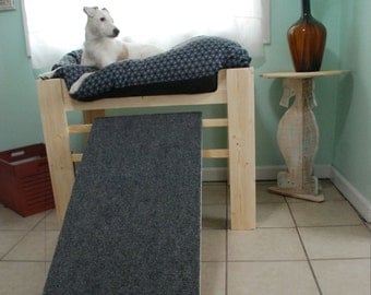 Wood Raised Dog Bed, Elevated Dog Bed, Dog Bed Platform, Pet Furniture, Wood Pet Bed Wood Dog Bed, Dog Bed in Front of Window, Dog Furniture