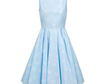 Robe Style Années 50 Grace Karin - Taille XL - Verte - Coupe Fit & Flare - Occasion Très Bon état