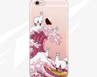 Lama iPhone 7 Case Lama Wave Case iPhone 6 Phone Case iPhone 6S iPhone iPhone 6 Plus Galaxy Case for Samsung Case for Galaxy S7 RAC10019
