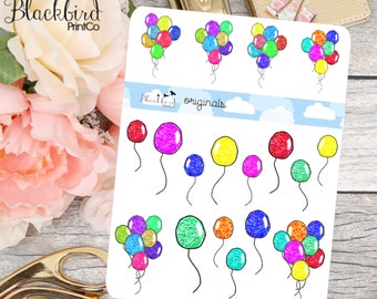 Items similar to Bike with Balloons - Hand stamped Love card on Etsy