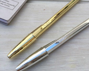 BIC Pen Silver OR Gold - Limited Edition 60th Anniversary