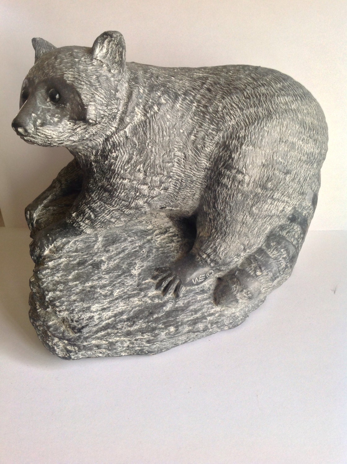 Wolf original sculpture.