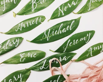 Custom Handwritten Place Cards
