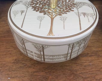 Vintage 60's jewelry box / vintage jewel box 60s