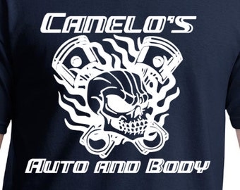 Canelo's Auto and Body. T-shirt or Hoodie, Ghost Rider, Agents of Shield, Skull, vengeance, spirit of eli, agents of shield