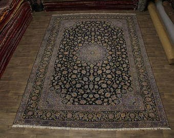 11X17 Amazing S Antique Palace Navy Kashan Persian Rug Oriental Carpet 11'5X16'7