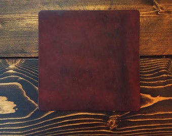 Leather mouse pad