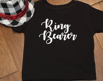 Ringer Bearer, Ring Bearer Shirt, Ring Security, Wedding Shirts, Ring Bearer Tee Shirt, Ring Bearer T-Shirt