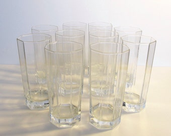 octagonal glasses ??? Etsy