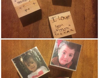 Personaised photo blocks