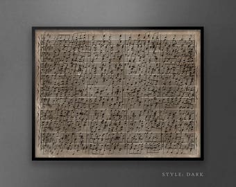 Sheet Music Wall Art sheet music art | etsy Sheet Music Wall Art sheet music art | etsy