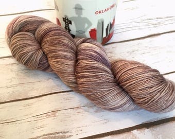 Brown Tonal Yarn | Cafe au Lait | Super Foot Sock