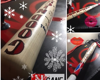 Suicide Squad Harley Quinn Bat. Fan made replicas