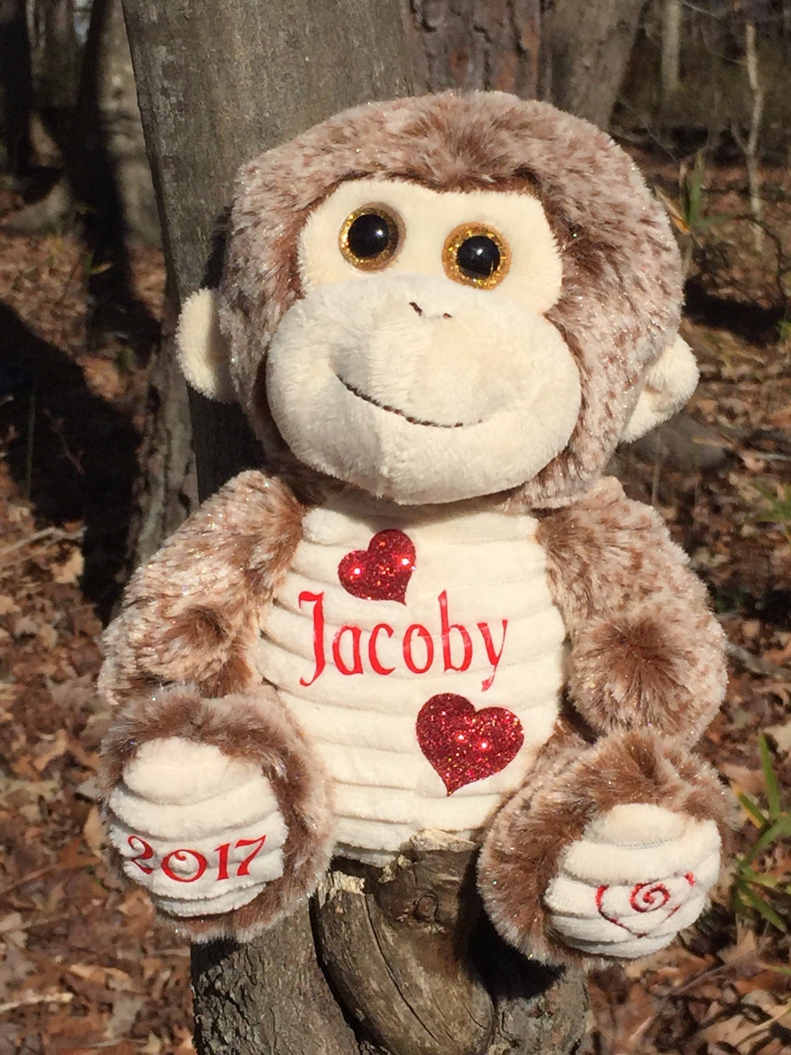 personalized stuffed animal with picture