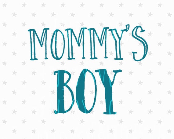 Mommy's boy svg Baby Boy svg Baby svg File Mommys boy svg