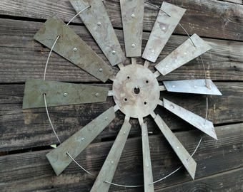 Windmill, Metal Windmill, Rustic Windmill, Windmill Blades, Vintage Windmill, Garden Windmill, Metal Windmill Wall Decor, Windmill Decor