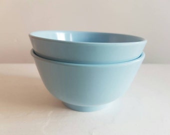 Pastel Blue Melamine Bowls - Hoover - 4135 - Sweet