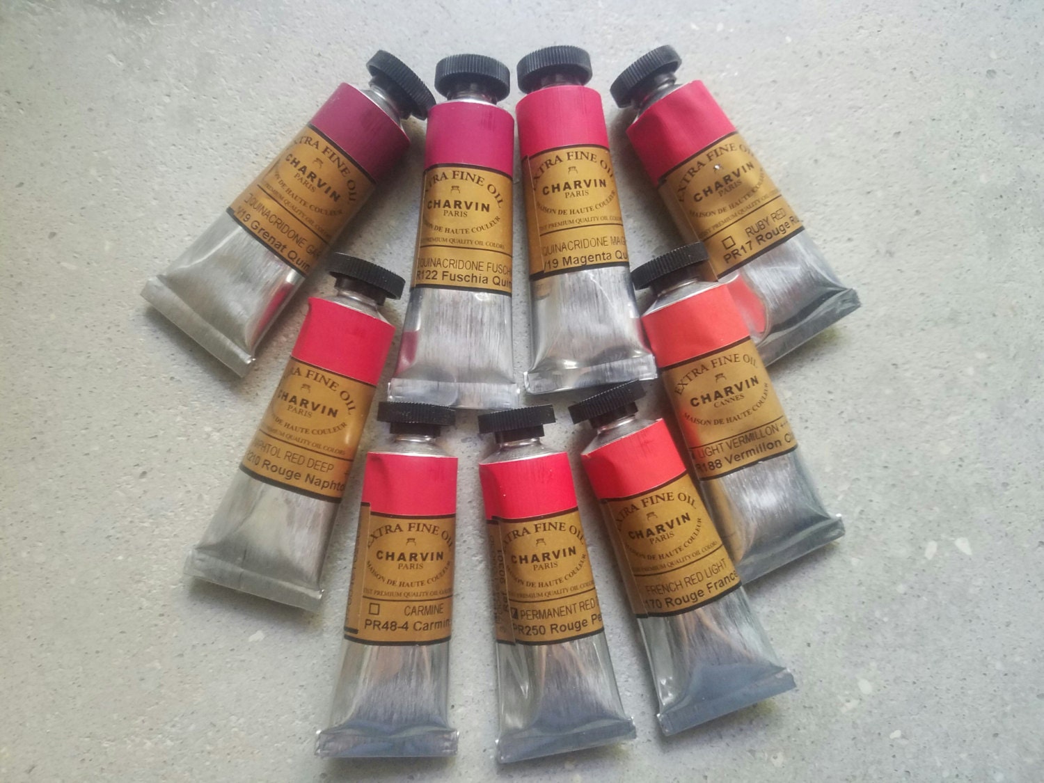 NEW PRICE Artist Oil Paint Charvin Extra Fine Oil Paints