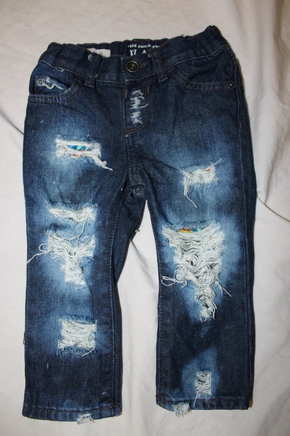 baby boy distressed jeans
