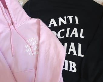 ASSC Anti Social Social Club Logo Hoodie