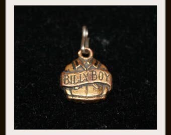 Vintage Billy Boy Advertising Charm, Advertising Zipper Pull, Billy Boy Peanut Butter Charm, Royce NY Billy Boy Charm