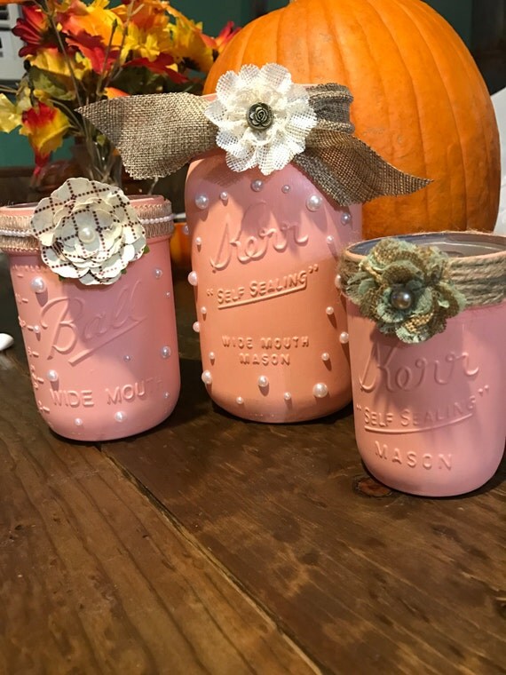 Items similar to Mason Jar Set on Etsy