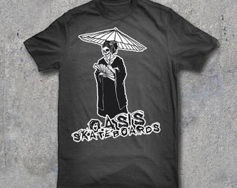 Oasis Geisha T-Shirt Artist Series by MetalMonster