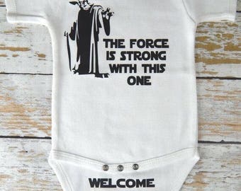 Baby Boy Star Wars onesie