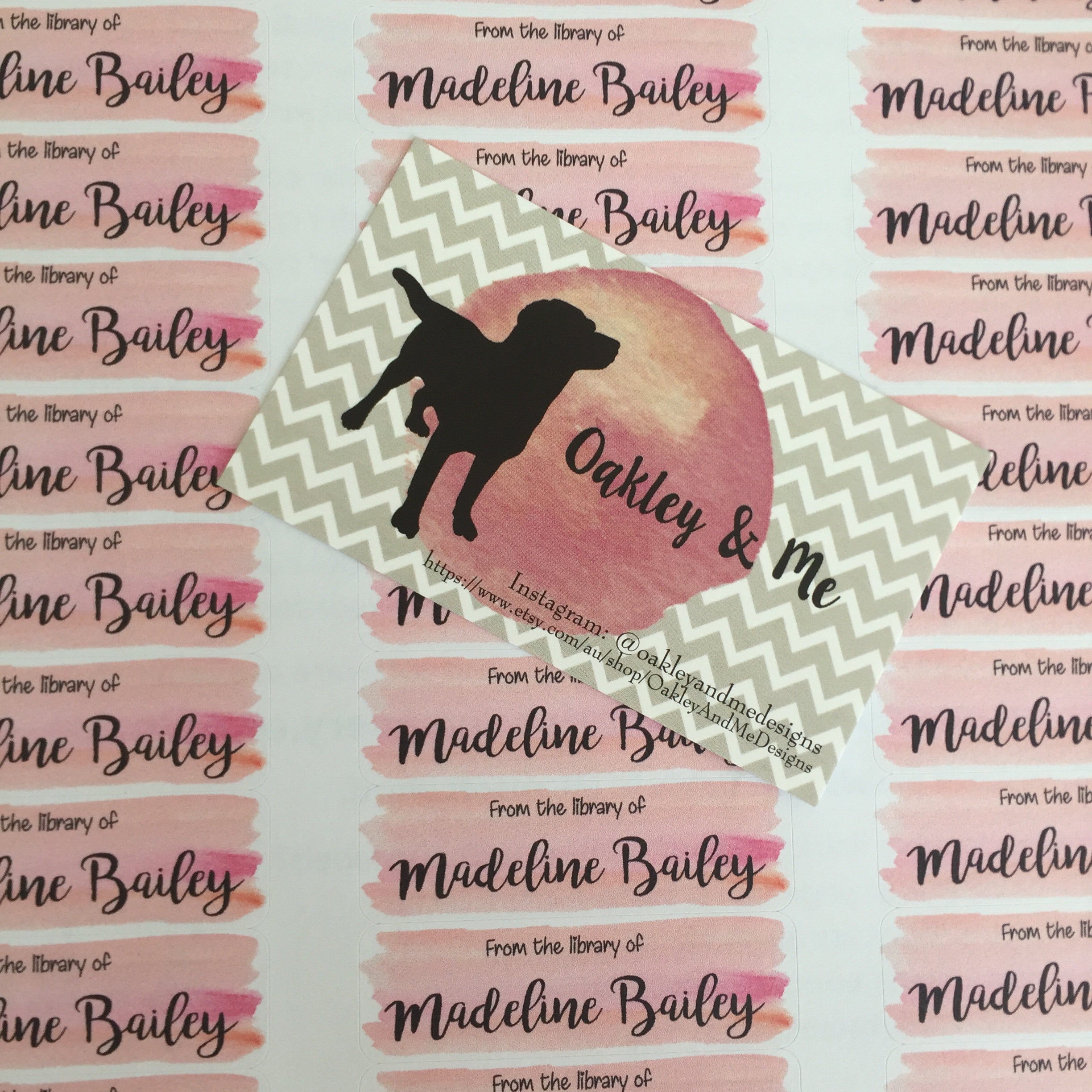 Book Labels teacher library children books reading fun