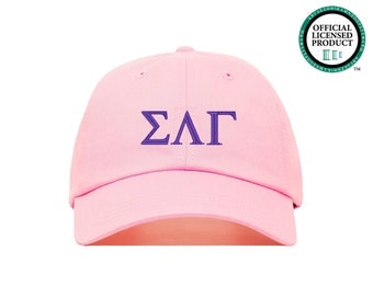 Sigma Lambda Gamma Sorority Baseball Cap (Greek Letter)