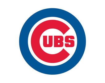 Chicago Cubs Cut Files, SVG Files, Baseball Clipart, Cricut Chicago Cubs Cutting Files, Baseball DXF, Clipart, Instant Download
