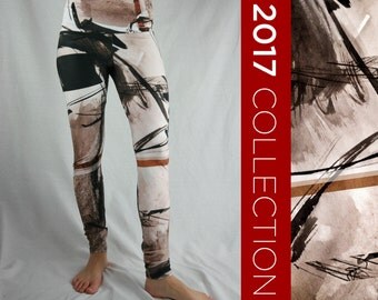 Beautiful Brushtrokes - Yoga Leggings