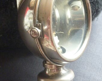 1890s Brass Petrol Bicycle motorcycle Lantern with its authentic glass
