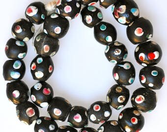 31 Old Venetian Eye Beads - Vintage African Trade Beads - #7679