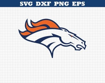 Denver Broncos Svg,Broncos Svg,Broncos Ffootball,Broncos Clipart,Silhouette Svg,Cameo,Cricut Svg,Football Team,Iron On Decal,Cutting File