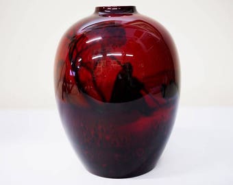 Royal Doulton Flambé Vase