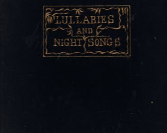 Lullabies and Night Songs - Alec Wilder - Maurice Sendak - 1965 - Vintage Kids Book