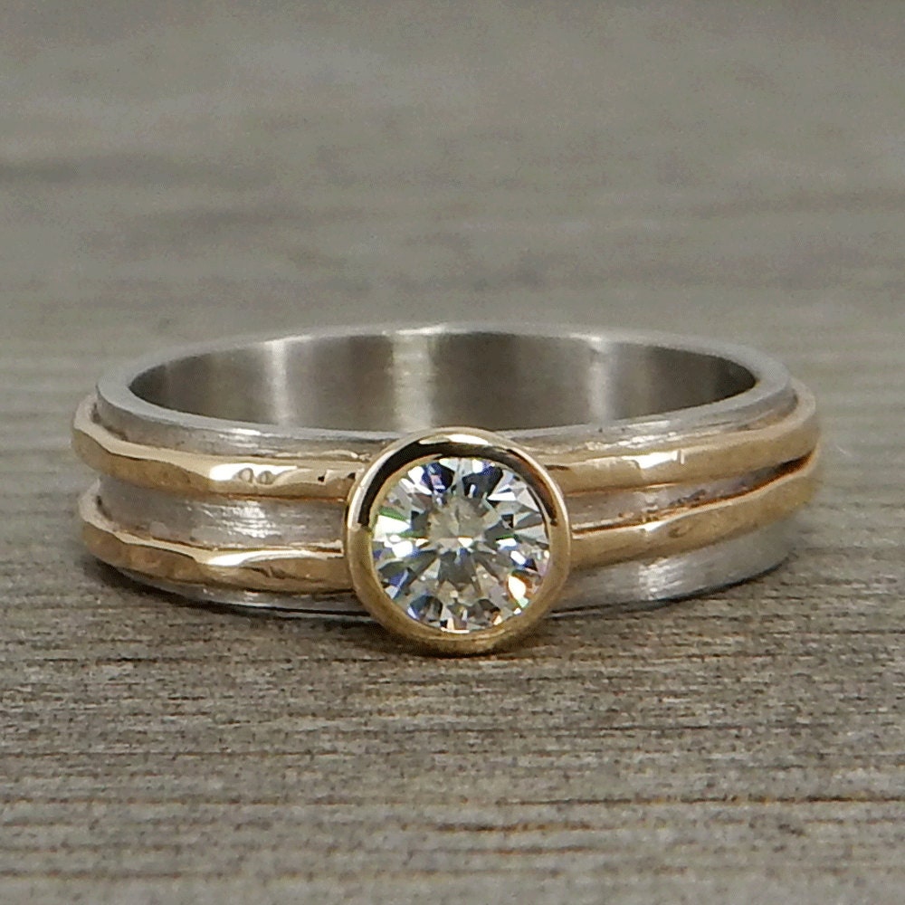 moissanite-palladium-ring-with-recycled-14k-yellow-gold-and