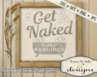 Get Naked SVG Bathtub svg bathroom tub get naked cut file